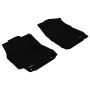 3D MAXpider 2012-2014 Toyota Camry/Camry Hybrid Kagu 1st Row Floormat - Black