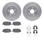 Dynamic Friction 7512-03111 Rotor Kit