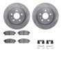 Dynamic Friction 6512-45142 Rotor Kit