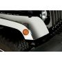 Putco 403505 07-18 Jeep Wrangler Chrome ABS Fender Flares