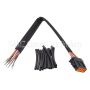 NAMZ NSXH-D15 99-06 V-Twin Sportster Plug-N-Play Speedometer/Tachometer Xtension Harness 15in.