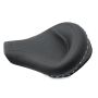Mustang Motorcycle 75566 Mustang 94-96 Harley Road King Standard Touring Solo Seat w/Blk Pearl Studs - Black