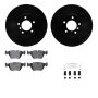 Dynamic Friction 8612-31045 Rotor Kit