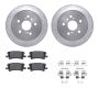 Dynamic Friction 7512-76150 Rotor Kit