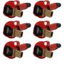 MSD IGNITION MSD82576 Coils 6pk Ford Eco-Boost 3.5L V6 11-16  Red