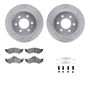 Dynamic Friction 7212-40151 Rotor Kit