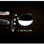 CRG Constructors BS-100 CRG Blindsight 2 in. Round Bar-End Mirror - Black