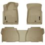 Husky Liners 2012 Toyota Tundra Double/CrewMax Cab WeatherBeater Combo Tan Floor Liners