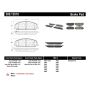 Stoptech 309.13510 Performance Brake Pads