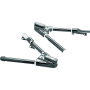 Kuryakyn 8256 Swingarm Cover Kit - Unlighted 00-07 Softail Models Chrome