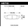 Hawk Performance HB710Z.706 Performance Ceramic Disc Brake Pad