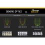 Diode Dynamics DD6034 18 In LED Light Bar Single Row Straight Clear Flood Each Stage Series