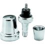 Kuryakyn 8136 Oil Sender Switch Cover Single Wire 84-99 Big Twins Chrome