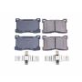 PowerStop 17-1576 PowerStop - Z17 Low-Dust Ceramic Brake Pads with Hardware