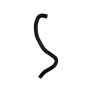 Dayco 88466 Molded Htr Hose