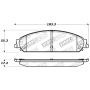 StopTech 06-10 Dodge Charger R/T Sport Performance Front Brake Pads