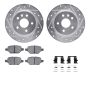 Dynamic Friction 7512-45016 Rotor Kit