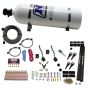Nitrous Express 90094-15 4-CYL SX2 NOZZLE SYSTEM W/ 15LB BOTTLE (100-300HP X 2)