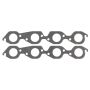 SCE GASKETS 413180 BBC SM RND PORT GRAPH-FORM 1/8 THK EXH GASKETS