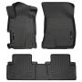 HUSKY LINERS HSK98441 12-13 Honda Civic Front/ 2nd Floor Liners Black