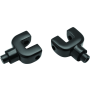 Kuryakyn 8927 Splined Passenger Peg Adapter Indian Black