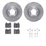 Dynamic Friction 6512-63122 Rotor Kit