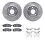 Dynamic Friction 7512-67096 Rotor Kit