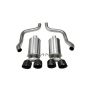 CORSA Performance 14469BLK Corsa 2005-2007 Chevrolet Corvette C6 6.0L V8 Black Xtreme Axle-Back Exhaust