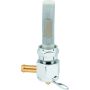 Bikers Choice 489640 Chrome Hex Petcock 22MM Left Outlet