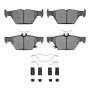 Dynamic Friction 1551-1808-01 Brake Pad Kt