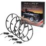 Oracle Lighting 4215-334 ORACLE Lighting LED Illuminated Wheel Rings - ColorSHIFT with No Remote