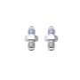 Russell 640301 Performance -4 AN SAE Adapter Fitting (2 pcs.) (Endura)