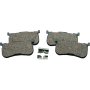 TwinPower 597025 Twin Power 14 Up Trike Models Organic Brake Pads Replaces H-D 41300033 Rear
