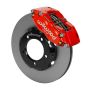 Wilwood 140-15395-R Dynapro Radial Front Kit 11in Rotors Red 61-67 Jaguar XKE w/ Lines