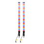 Boss Audio XP3PF 36in. 360 Degree LED RGB Whip Lights - Pair