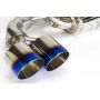 MXP MXSPFT86TRD 2017+ Toyota 86 TRD / 2013+ Subaru BRZ 69.3mm T304 Quad SP Exhaust System