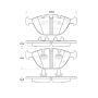 StopTech Street Touring 06-09 BMW M5 E60 / 07-09 M6 E63/E63 Front Brake Pads