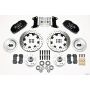 Wilwood 140-10510-D Dynapro 6 Front Hub Kit 12.19in Drilled 67-69 Camaro (*Line Kit Needed*)
