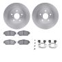 Dynamic Friction 6512-76443 Rotor Kit