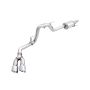 AWE Tuning 3015-22066 2015+ Ford F-150 0FG Single Exit Performance Exhaust System w/4.5in Chrome Silver Tips