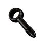 Goodridge PB592-03CBK Straight Banjo Adaptor for 3/8 or M10 Bolt