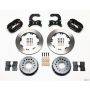 Wilwood 140-2112-B Forged Dynalite P/S Rear Kit Chev 12 Bolt w C-Clips