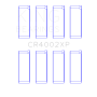 King Mazda B6/B6-T/ZM/B3/B5 (Size .026) Connecting Rod Bearings (Set of 4)