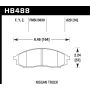 Hawk Performance HB488Y.629 LTS Disc Brake Pad