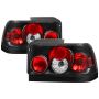 SPYDER 5007407 Euro Style Tail Lights - Black