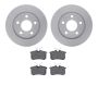 Dynamic Friction 4502-74104 Rotor Kit