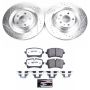 PowerStop K6287-26 Z26 Street Performance Ceramic Brake Pad and Drilled & Slotted Rotor Kit