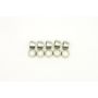DeatschWerks Replacement PTFE Hose End Olive Insert 6AN (Pack of 10)