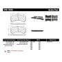 Stoptech 309.13820 Performance Brake Pads
