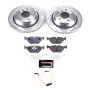 PowerStop TDBK3125 Track Day High-Performance Brake Pad and Rotor Kit